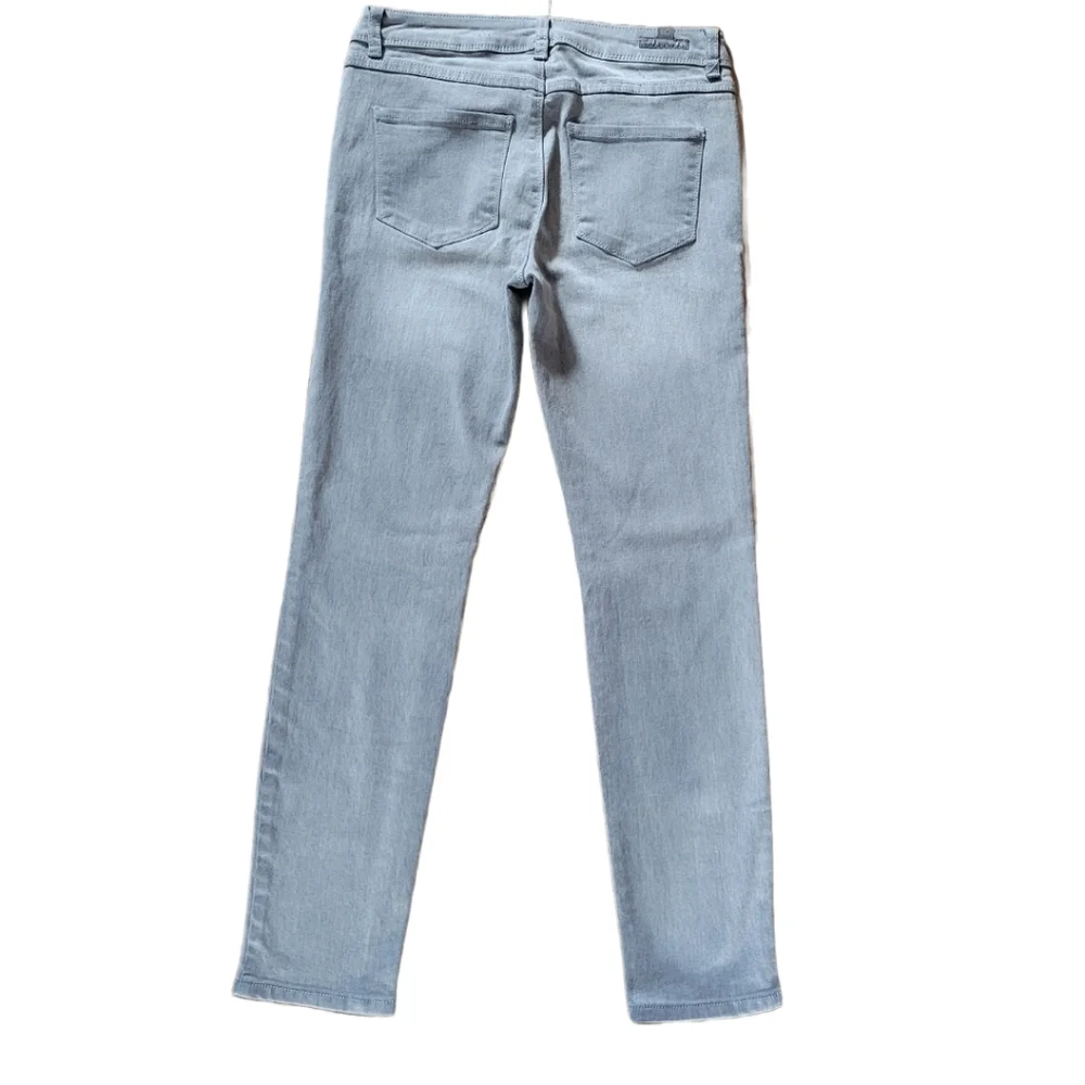 🌟 LC Lauren Conrad Gray Skinny Jeans 👖 Denim Women's Size 4 Stretchy - Picture 11 of 11